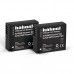 Hahnel HL-PLG10HP - DMW-BLG10E Panasonic Battery - Twin Pack